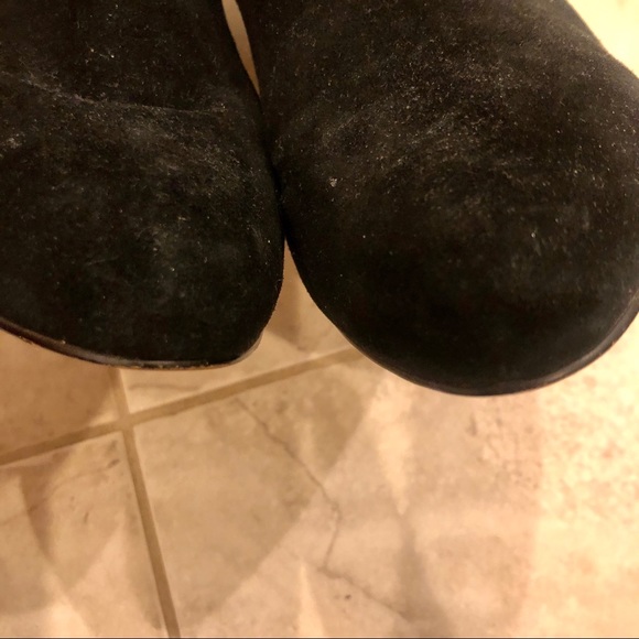 Sole Society Suede Bootie with Tassel Zipper - Picture 7 of 8